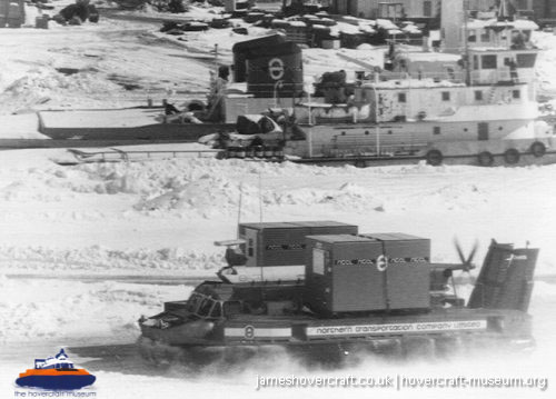 SRN6 being used in industry -  (credit: The <a href='http://www.hovercraft-museum.org/' target='_blank'>Hovercraft Museum Trust</a>).
